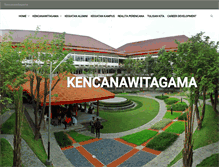 Tablet Screenshot of kencanawitagama.org